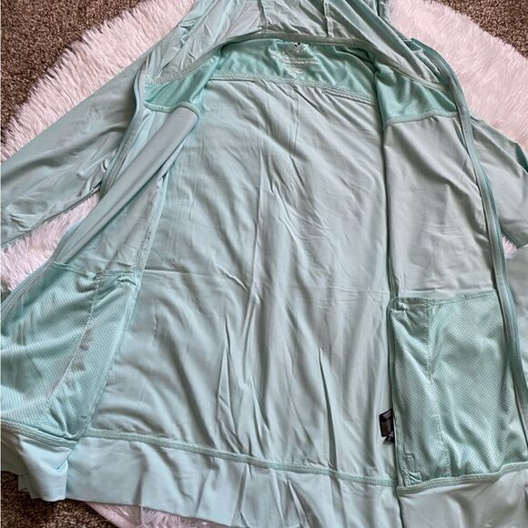 Kuhl Jacket Light Blue Thin Hooded Zip Front Women’s Size XS - Picture 3 of 13